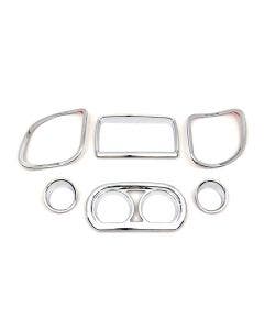 V-Twin 42-9996 Inner Fairing Trim Kit Chrome OE 61400296 Harley FLTR 15-Up