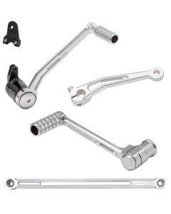Arlen Ness Chrome SpeedLiner Toe Brake Shift Foot Controls Harley Baggers 00-07