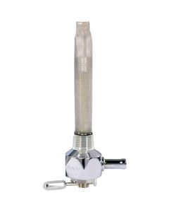 Pingel 4211-CD 3/8 NPT Diamond HEX Chrome Power-FLO Fuel Valve Petcock 90 Rear