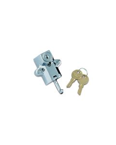 Kuryakyn Chrome Universal Helmet Lock for 7/8 to 1-1/4" Frame Rails