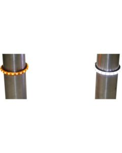 Custom Dynamics TruWRAPZ® Amber/White Dual LED Fork Lights 39mm 