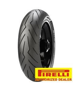 Pirelli Diablo Rosso III Blackwall Rear Motorcycle Tire