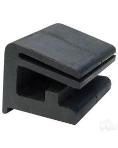 RHOX WIN-9020 Golf Cart Windshield Attachment Rubber Gripper for 1" Strut