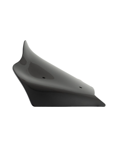 Klock Werks Flare Black 8" Windshield For Harley 23.5 & 24- Street Glide FLHX