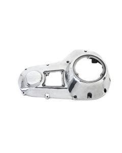 V-Twin 43-0320 Polished Outer Primary Cover Kit Harley Shovelhead 1982-1984