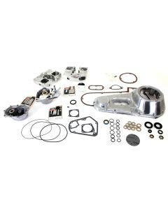 V-Twin 43-0564 Polished Engine Dress Up Kit Harley Shovelhead 70-84