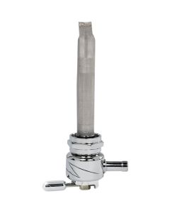 Pingel 4311-CL 22mm Lightning Chrome Power-Flo Fuel Valve Petcock 90 Deg Rear