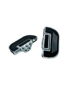 Kuryakyn Chrome Premium Folding Floorboards for Driver or Passenger