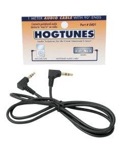 Hogtunes 3.3' "Aux In" Audio Cable Harley FLH MP3 SAT GPS to Radio Cable
