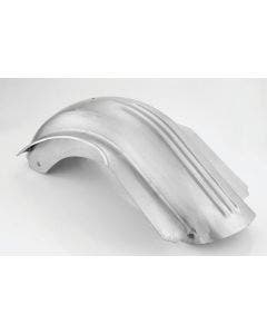 441028 Skirted Rear Raw Ribbed Fender W/O License Plate Cutout Harley Touring 09-13