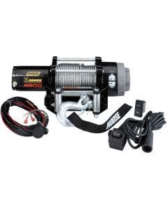 Moose 4500 LB Aggro UTV Winch Wire Rope Corded Remote w/ Dash Switch