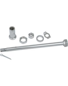 Drag Specialties Chrome Rear Axle Kit Harley Big Twin FLH 67-72 0214-0580