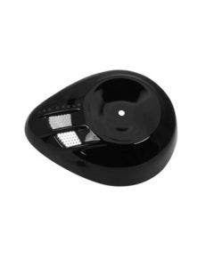 S&S Gloss Black Airstream Cover Super Stock Stealth Air Cleaner Stage 1 for Harley | 170-0122