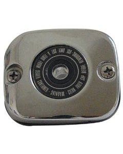 Chrome Front Brake Master Cylinder Cover Harley XL Touring Softail Dyna 96-up