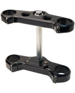 Speed Merchant SM-FATBOBTTB Black Elite 49MM Triple Tree Harley Fat Bob M8 18-Up