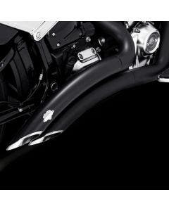 Vance & Hines 49 State Black Big Radius Exhaust for Harley M8 Softail FXBR FLFB
