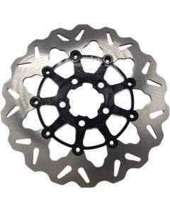 Galfer DF681CW-C Floating Wave 420 Stainless Brake Rotor H-D Big Twin & XL 00-17