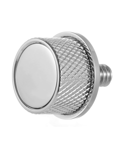 Figurati Steel Smooth Seat Mounting Knob 4 Harley 65-22 Touring