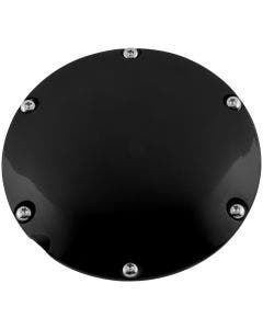Bikers Choice Black Smooth Domed Derby Cover for Harley Sportster XL Model 04-17