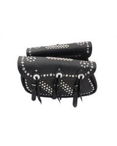 V-Twin 48-3182 Black Traveler Style Bags Indian Chief 22-53