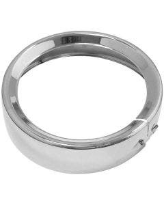 Bikers Choice 7" Chrome Headlight Trim Ring Bezel for Harley Touring FLD 83-13 | 482914