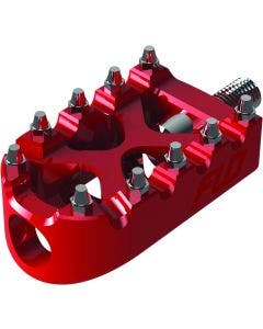 Flo Motorsports Red V2 MX Moto Style Shifter Peg Shift Peg Harley FPEG-802R