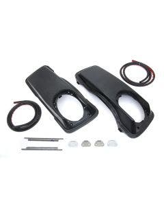 Saddlebag Lid Set with Cutout OE Repl 90200612 Harley Touring FLH/T 93-13