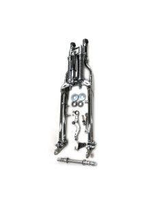 Chrome Inline Spring Fork Assembly 49-1591 Harley Softail FXSTS 80-06