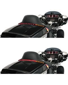 Ciro Tour Blade Run Turn Brake LED Turn Signal Lid Light Harley 14-23 w/Cntrllr