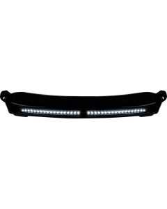 Custom Dynamics DRL Gloss Black Center Windshield Trim for Harley 15-23 FLTR