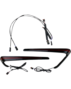 Custom Dynamics Saddlebag LED Lights 4 Harley 18-24 Softail