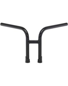 Biltwell 6201-2016 1" Re-bar Slotted Black Handlebar Harley Metric