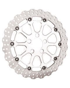 Slyfox 0133-1813S-M 13" Raw Front Brake Rotors for Harley 08-23 FLH & FLT
