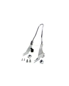 V-Twin 50-0467 Chrome 13" Sissy Bar Easy Install Kit Harley Sportster XL 04-20