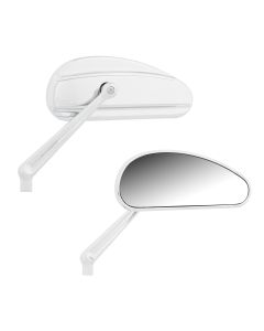 Arlen Ness 510-027 Chrome Downdraft Forged Mirror Set Harley Mount
