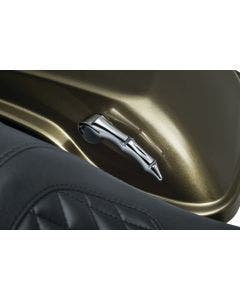 Kuryakyn 5190 Chrome Zombie Saddlebag One Touch Lid Lifters Levers Touring
