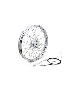 V-Twin 52-0383 1.85" x 21" Chrome Chopper Style Wheel 40 Spoke Custom Fit