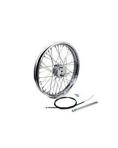 V-Twin 52-0383 2.15" x 21" Chrome Chopper Style Wheel 40 Spoke Custom Fit