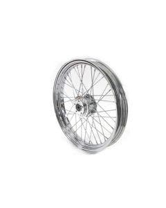 V-Twin 52-1211 Chrome 23" Front Spoke Wheel 3/4" Bearings Harley XL 00-03