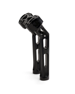 Arlen Ness Black Kickback Method Handlebar Riser 10" Harley w/ 3.5" Center