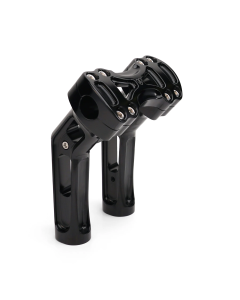 Arlen Ness Black Kickback Method Handlebar Riser 7" Harley w/ 3.5" Center