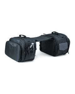 Kuryakyn 5209 Momentum Outrider Throw-over Saddlebags Luggage Harley & Metric