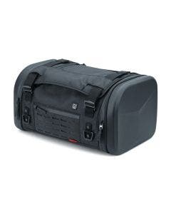 Kuryakyn 5221 Black Xkursion XS Steward Roll Bag Luggage Harley Indian Universal