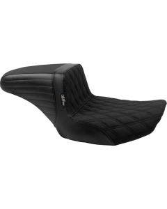 Le Pera Kickflip Seat Double Diamond Stitch Gripp Tape for Harley FLH/T '23-'24