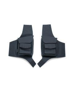 Kuryakyn 5289 Touring Pair Saddlebag Guard Pouches Luggage Harley 93-18