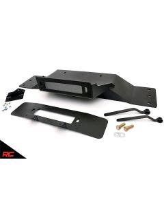 Rough Country 1010 Hidden Front Bumper Winch Mount Plate Kit 2009-2014 Ford F150
