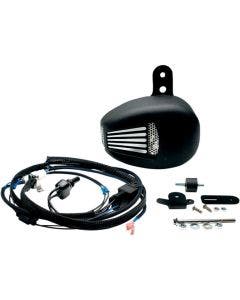 Jim's Black ForceFlow Cylinder Head Coolers Engine Cooler Harley 99-16