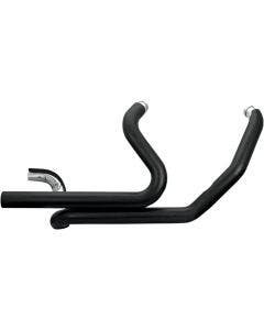 S&S Power Tune Jet Black Exhaust Head Pipes For Harley Flh/Flt 09-15 | 550-0143