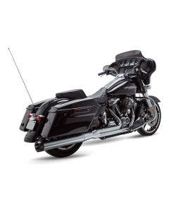 S&S Sidewinder Chrome 2 Into 1 Full System Exhaust Harley M8 FL 17-19