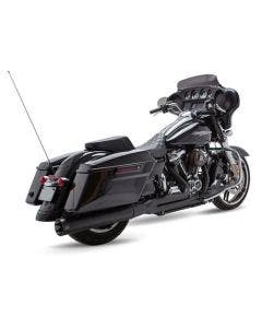 S&S Cycle 550-0759C Black 4.5" Sidewinder 2:1 Exhaust Harley Touring M8 17-Up